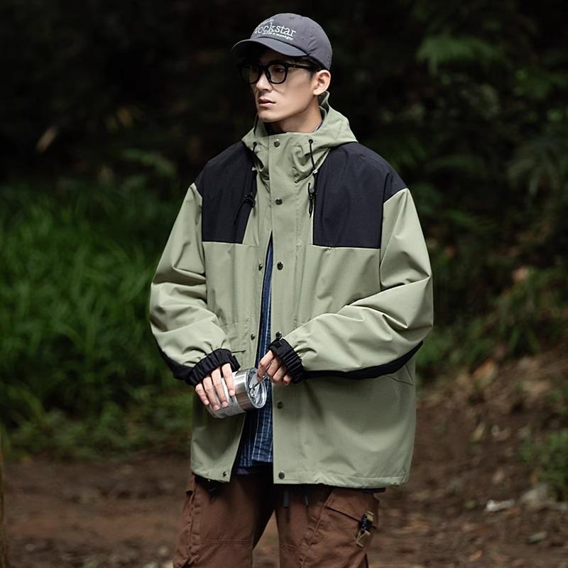 

Унисекс ветровка НАСА: Весенне-осенний стиль, ветрозащитная куртка 3-в-1 для альпинизма XL