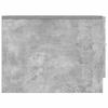 Coffee Table Concrete Grey 49 x 50 x 37 cm Particleboard