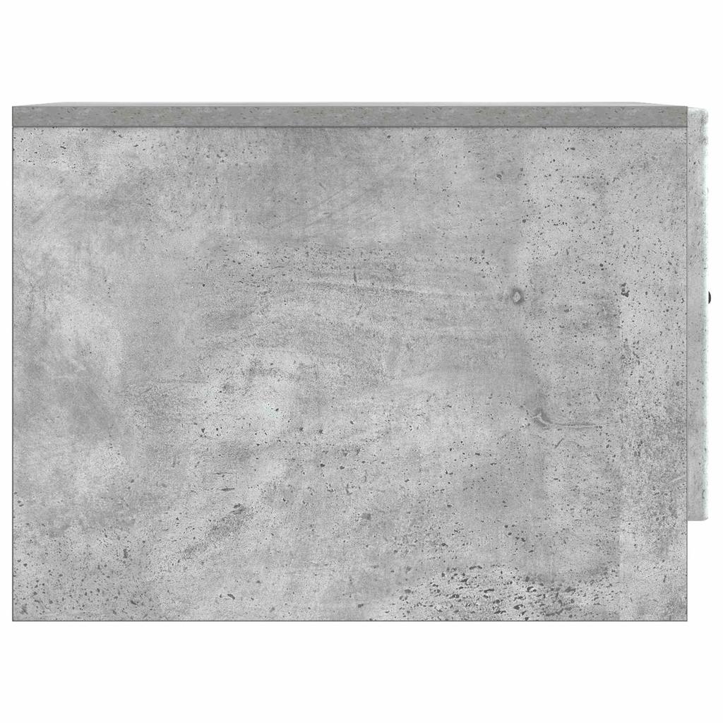 Coffee Table Concrete Grey 49 x 50 x 37 cm Particleboard
