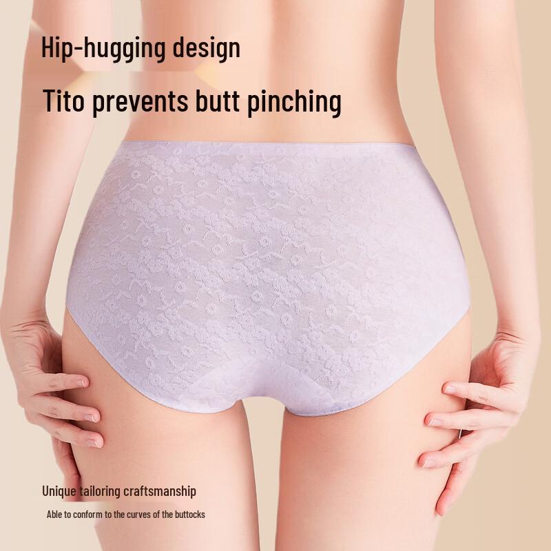 Mao Ren Maternity Low-Waist Cotton Briefs
