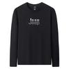 Jeep Men's Long-Sleeve Xinjiang Cotton T-Shirt