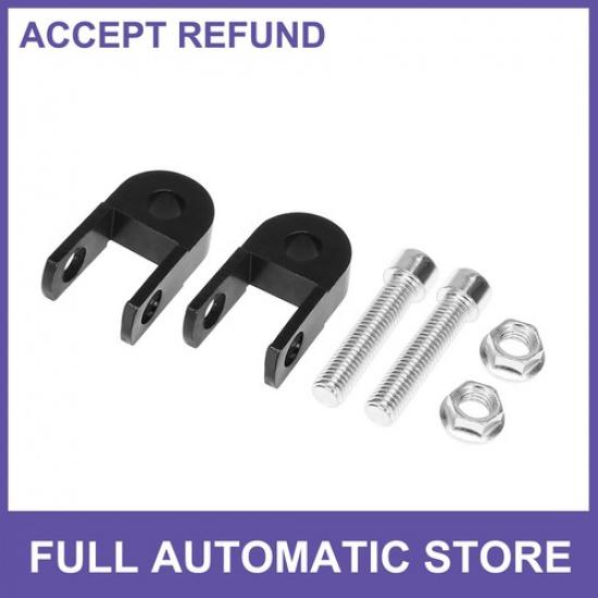 1 Пара м Универсальный Мотоциклетный Задний Амортизатор Подъемник Удлинитель Высоты Черный