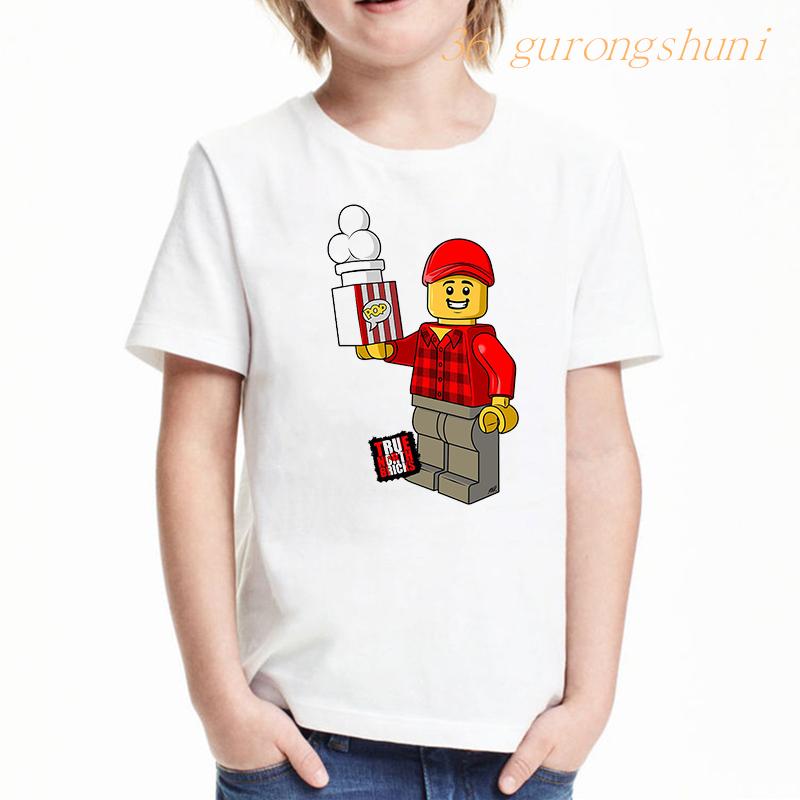 2025 kreslené oblečení tričko chlapecká trička grafický potisk Ninja dětské tričko chlapecká trička letní topy pro dívky trička dětské oblečení