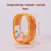 10cm Transparent Dustproof PVC Blind Box Display Bag - Mini Cute Ins Style Stroller Bag with Pendant Holder