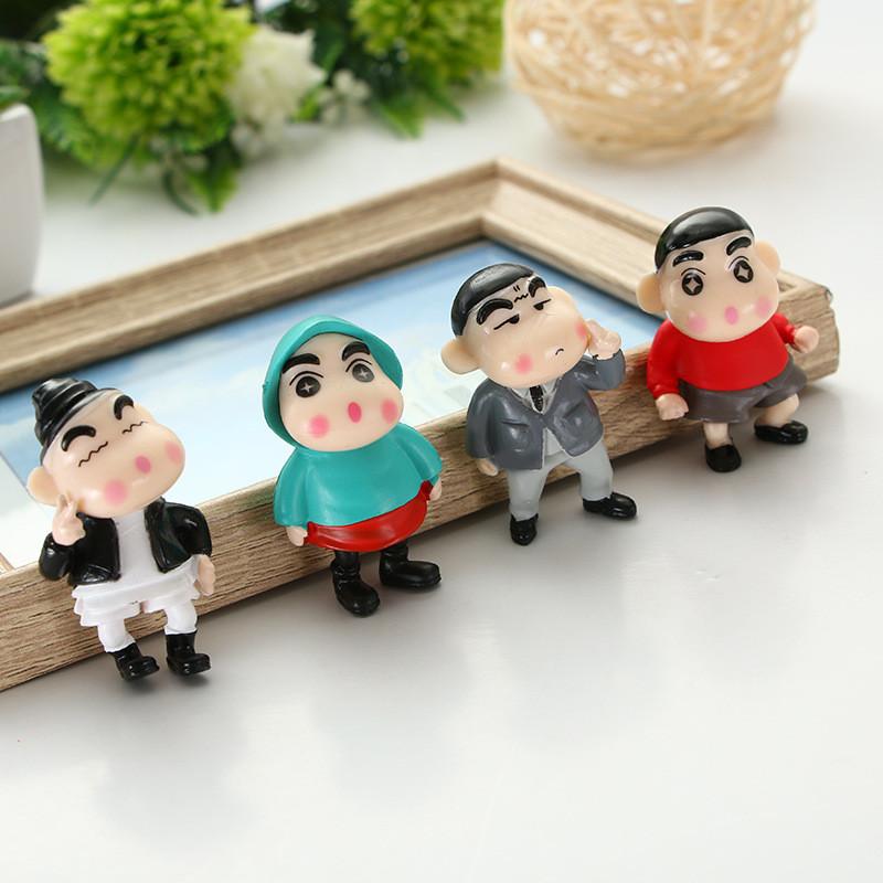 Shin Crayon Raincoat Chan Pvc Action Figure Model For Decoration Birthday Gift
