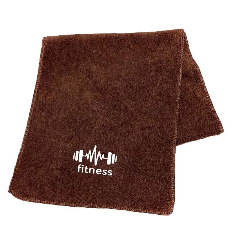 1PC Unisex Grey High Absorbency Quick Dry Gym Towel for Basketball Running Fitness Workouts - Sweat Performance Sport Mat