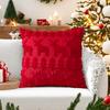45×45cm Pillowcase 3D Reindeer Plush Pillow Cover New Christmas Throw Pillow Cover  Home Decoration
