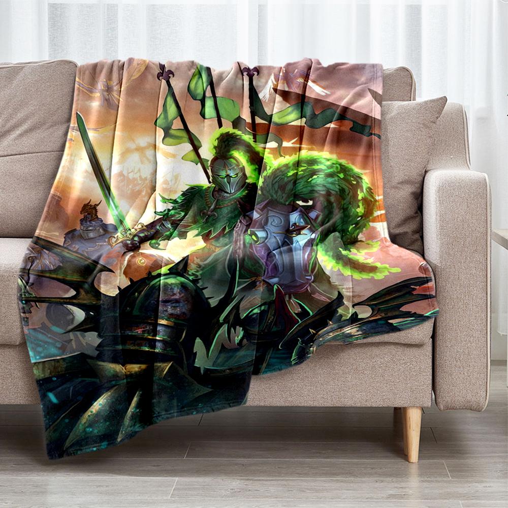 Total War Theme Printed Blanket - Perfect for Couch, Bed, Travel & Outdoor Use | Machine Washable, Cozy & Durable.