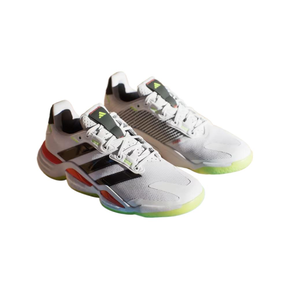 Adidas Stabil 16 White Aurora Plum Men Sneakers Cloud-White Aurora-Metallic JP7273