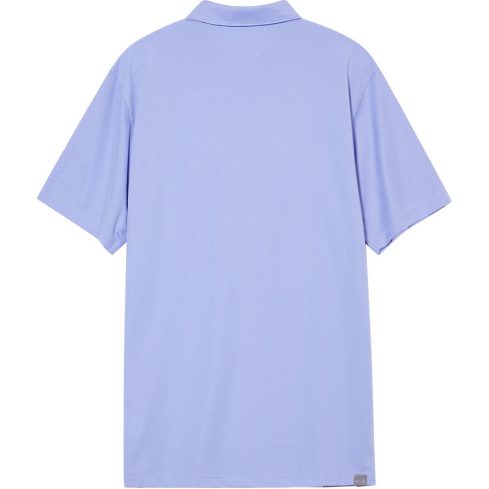 Puma Lightweight Quick-Dry Solid Color Short Sleeve Polo Shirt Men tops Bright-Purple 599120-33