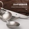 304 stainless steel steak knife and fork spoon, walnut western food spoon, high-value spoon, fork, meal spoon, spoon