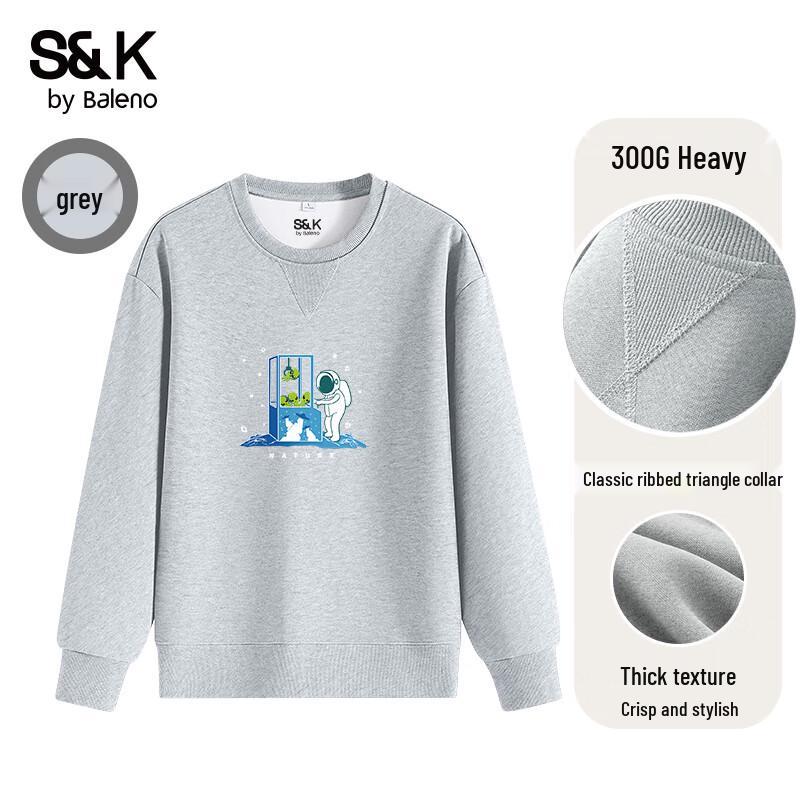 

Baleno S&K Series Unisex Graphic Crew Neck Sweatshirt 3XL