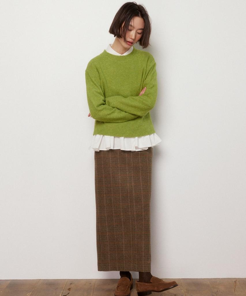 Okuka Essential Oversized Frill Shirt - White
