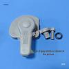 Etched Handle PP Window Push Handle with Screw Gasket Tightening PCB Plastic Handle