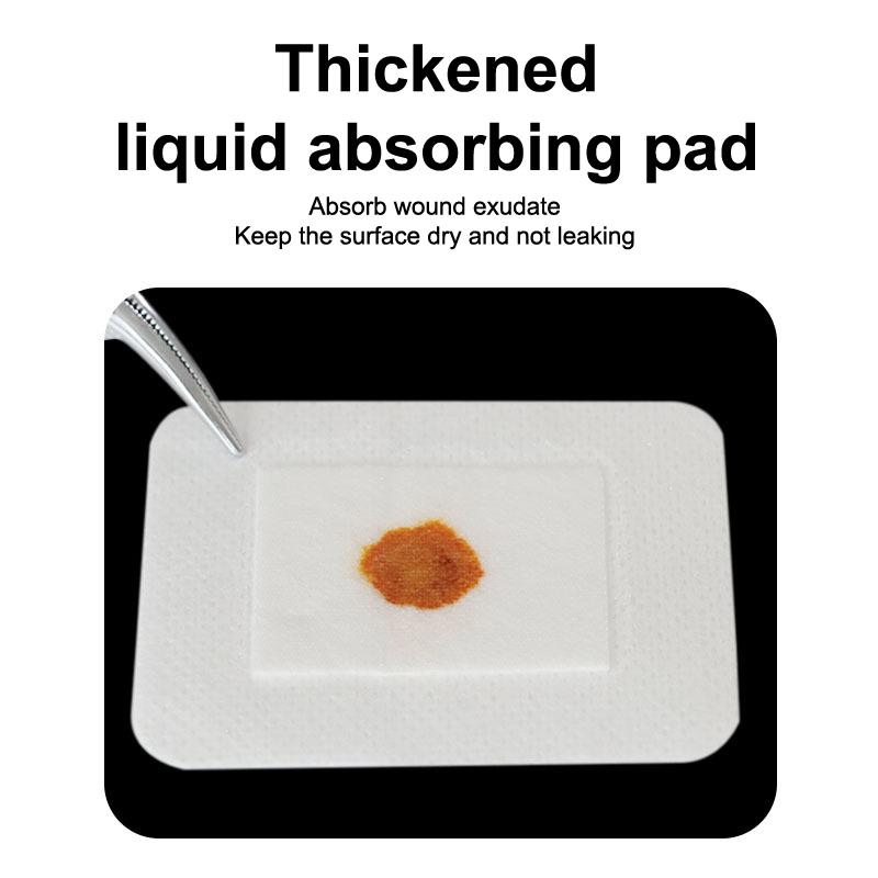 10Pcs Adhesive Dressing Wound Sterile Breathable Protective Sticker Dressing Healing Patch Wound Care Pad