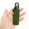 Outdoor Multi-purpose Nylon Webbing Buckle Portable Heavy Duty Adjustable Fastener Tape Camping Hiking Backpack Waist Hanging Keychain Rope