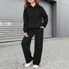 Kapuzenpullover und Hose Set für Jungen Mädchen Alter 6-12 Sportbekleidung Outfit