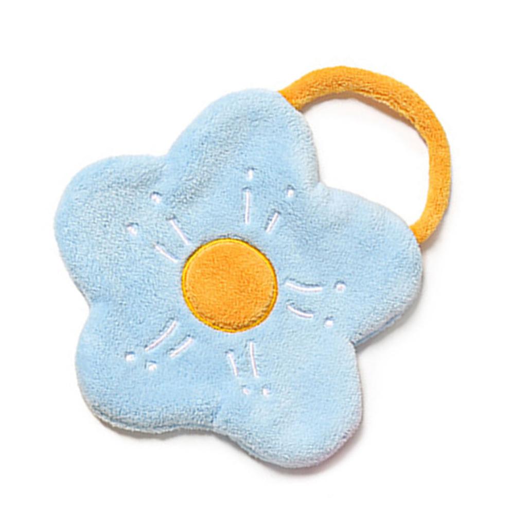 Towel Double Layer Coral Fleece Flower Shape Strong Absorption Ability Soft Hanging Hand Towel