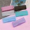 Portable Frosted Glasses Case Transparent Plastic Glasses Storage Box Ultralight Eyeglass Case
