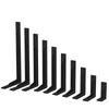 Loadbearing 111kg Wall Triangular Support Bracket Suspended TV Cabinet Desk Partition Fixed Heavy-duty Thickened Storage Rack
