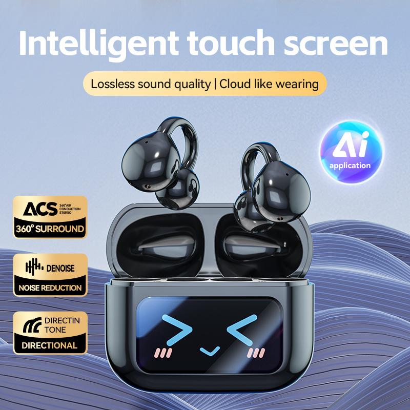 JYL Earbuds M100 Ear Clip Touch Screen High Sound
