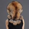 Nuovo cappello Lei Feng in vera pelle con pelliccia di volpe cappello di pelliccia autunno e inverno cappello da donna nord-orientale pelo di procione cappello grande a cinque pompon cappello alla moda