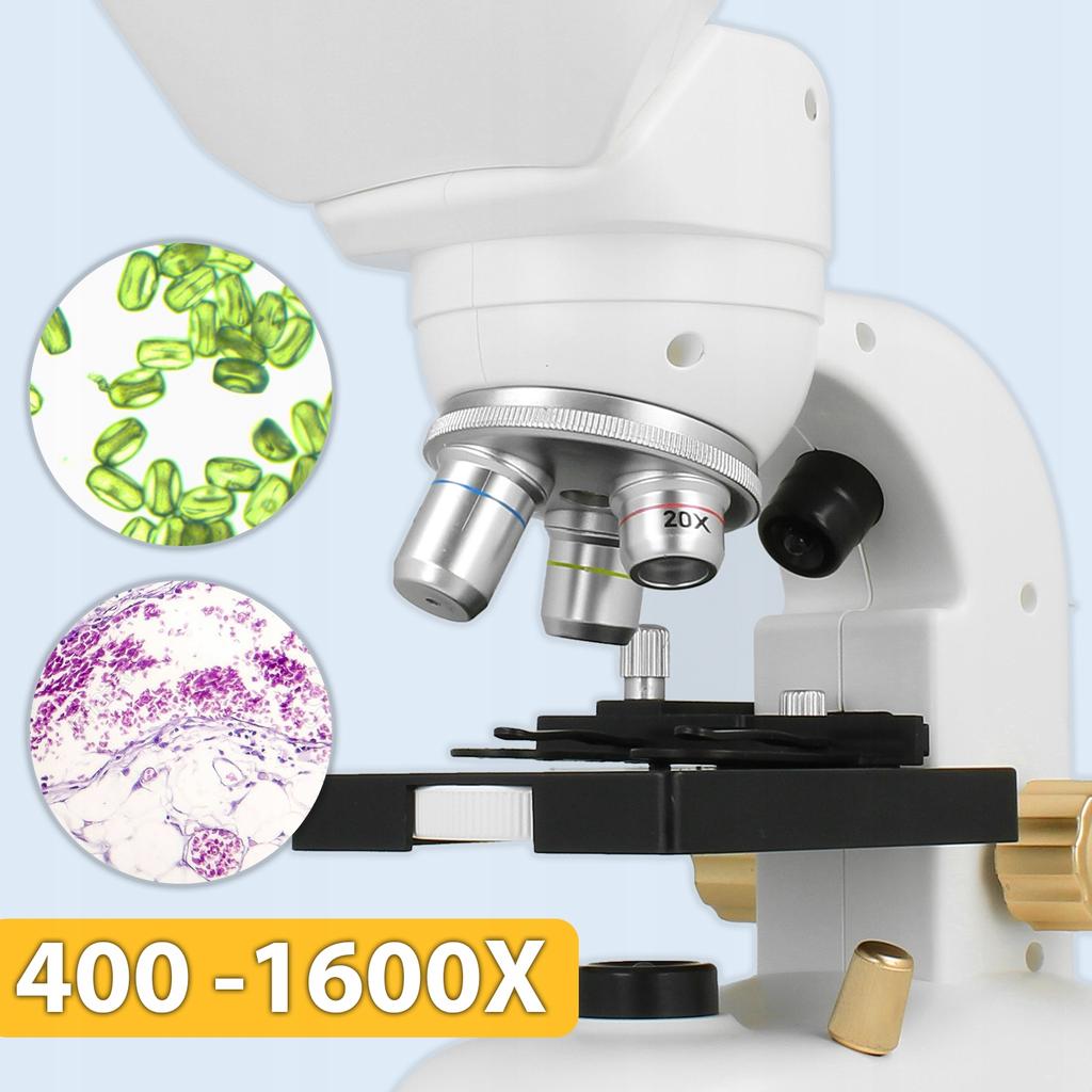 [PACZB] Scientific Optical Microscope Magnification 400-1600X Z3246