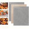3PCS Non-Stick Grilling Grid Mat Mesh Barbecue Liner Household BBQ Grilling Net  Picnic