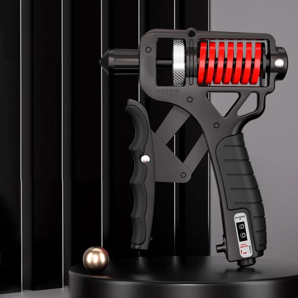 

Ergonomic Design 5-165Kg Hand Gripper Spring Hand Grip Finger Expander Adjustable Hand Grip Finger чёрный