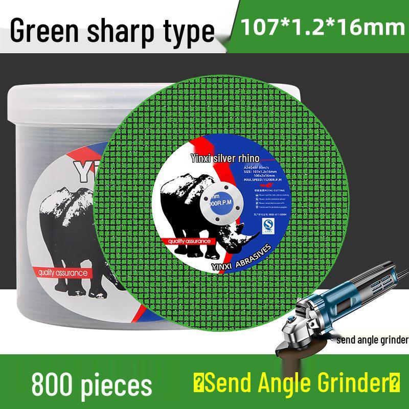 Stainless Steel Angle Grinder Cutting Disc - Resin Metal Grinding Wheel for Rail and Iron Cutting