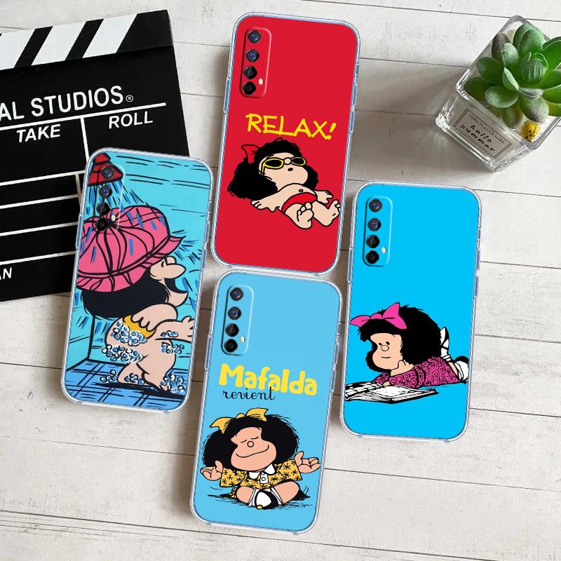 M-Mafalda Transparent Phone Case for Motorola Moto G10 G20 G30 G31 G32 G34 G35 G41 G42 G50 G51 G52 G55 G60 G60S G62 G71 G72 G75