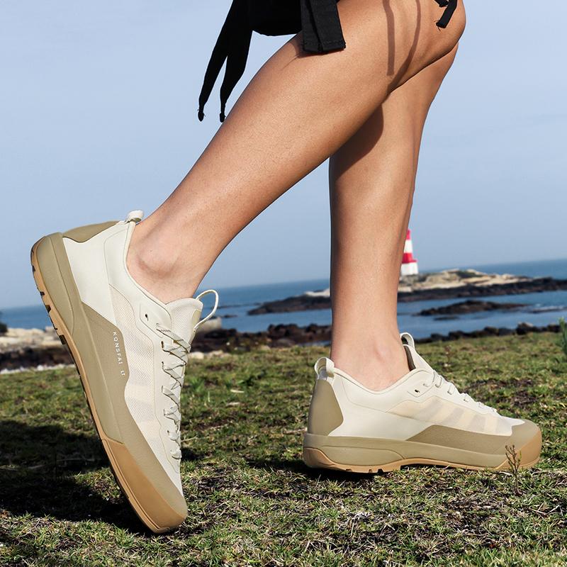 Wanderschuhe Herren Gummi Rutschfest Abriebfest Walking Outdoor Trekking Camping Sneaker Lässig Wasserdicht Damen Wanderstiefel