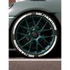 MILFHUNTERS 3D Tire Letter Decals PVC Waterproof Funny Racing Wheel Stickers Car Accessories