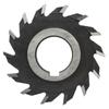 Milling Cutter High Speed Steel Straight 14 Teeth Face Mill Disc Drilling Tool 63mm Diameter