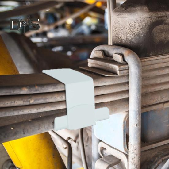 4Pcs Leaf Spring Clamp Kit Rustproof Corrosion Resistant Wide Application Heavy Duty Trailer Leaf Spring Bend Repair Clips Set