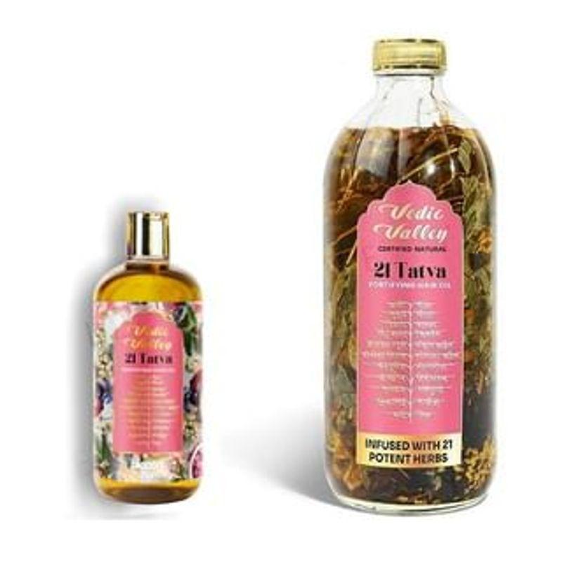 Vedic Valley - 21 TATVA Hair Oil 300ml Refill