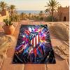 Atletico Madrid Print Microfiber Beach Towel Quick Dry Absorbent Large Towel For Beach Swimming Travel