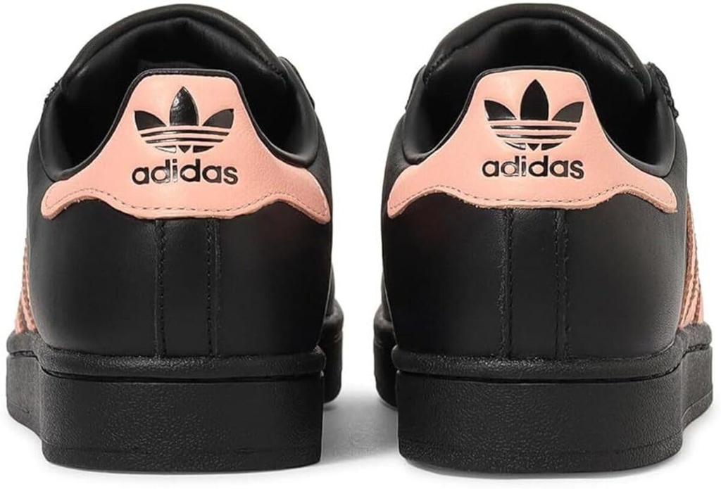Adidas Superstar II Core Size W, Black/Light Pink, JH7072, 25.0cm