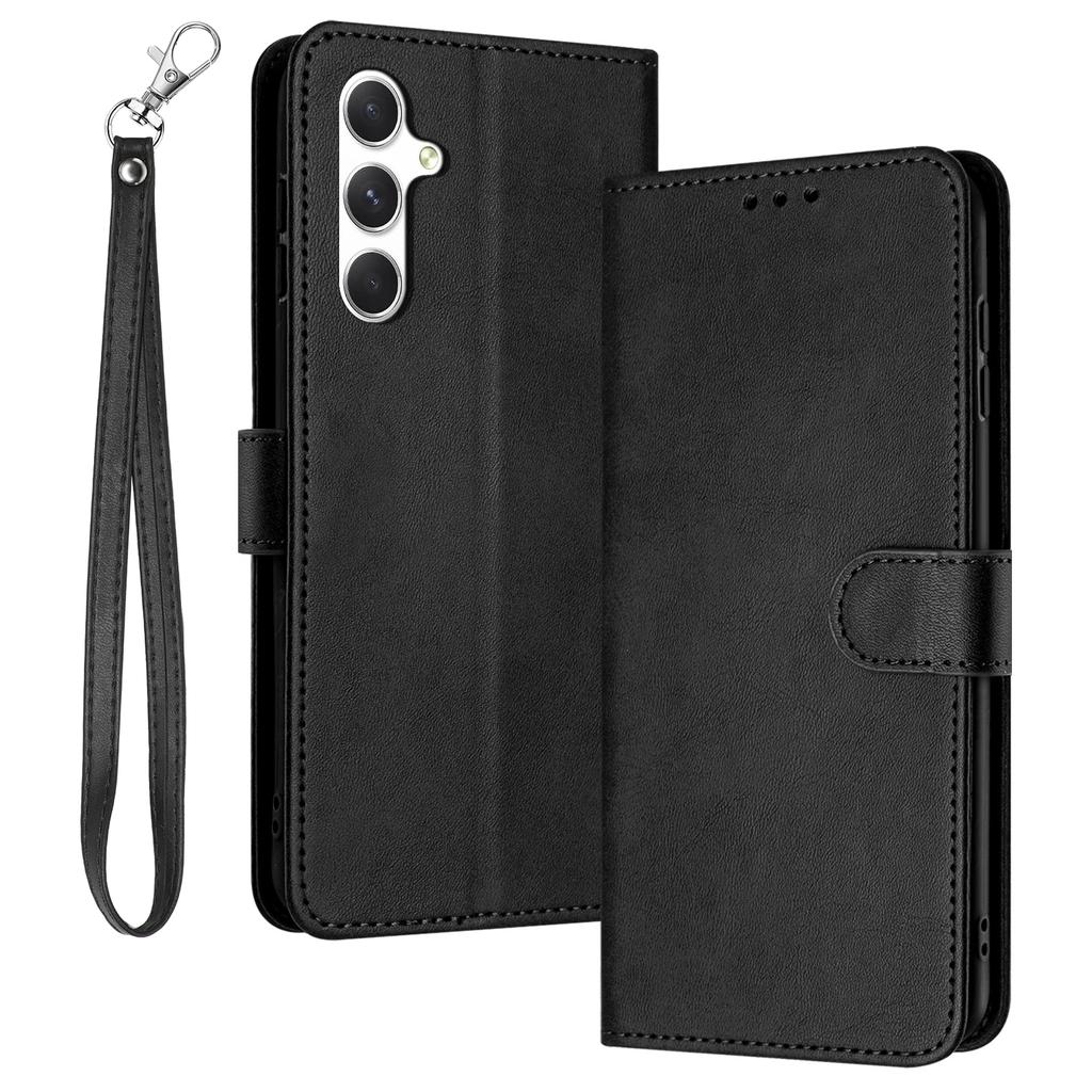 For Samsung Galaxy A13 5G/A04 4G (164.4 x 76.3 x 9.1 mm)/A04s 4G (164.7 x 76.7 x 9.1 mm)/M13 5G Calf Texture Phone Cover