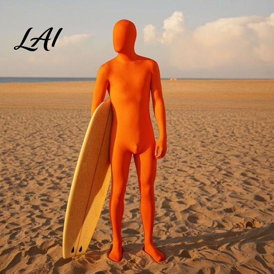 Durable Spandex Outfit Unisex Full Body Zentai Suit Adults Halloween Party Cosplay Unitard Bodysuit Men Women Stretchy Costume Solid Color