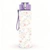 1PC Soft Tiny Floral Seamless Pattern Print 750ml Color Plastic Sports Water Bottle Leakproof Flip Straw Lid Suitable for Sports Office Home Use