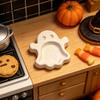 Halloween Scene Construction Miniature Bat Ghost Tray for Dollhouse, 3D Printed Diorama Props, Landscape Supplies Tabletop Decor Accessories Blind Box