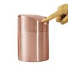 Elegant Mini Trash Can with Swing Lid 1.50L Capacity Perfect for Small Space and Personal Use