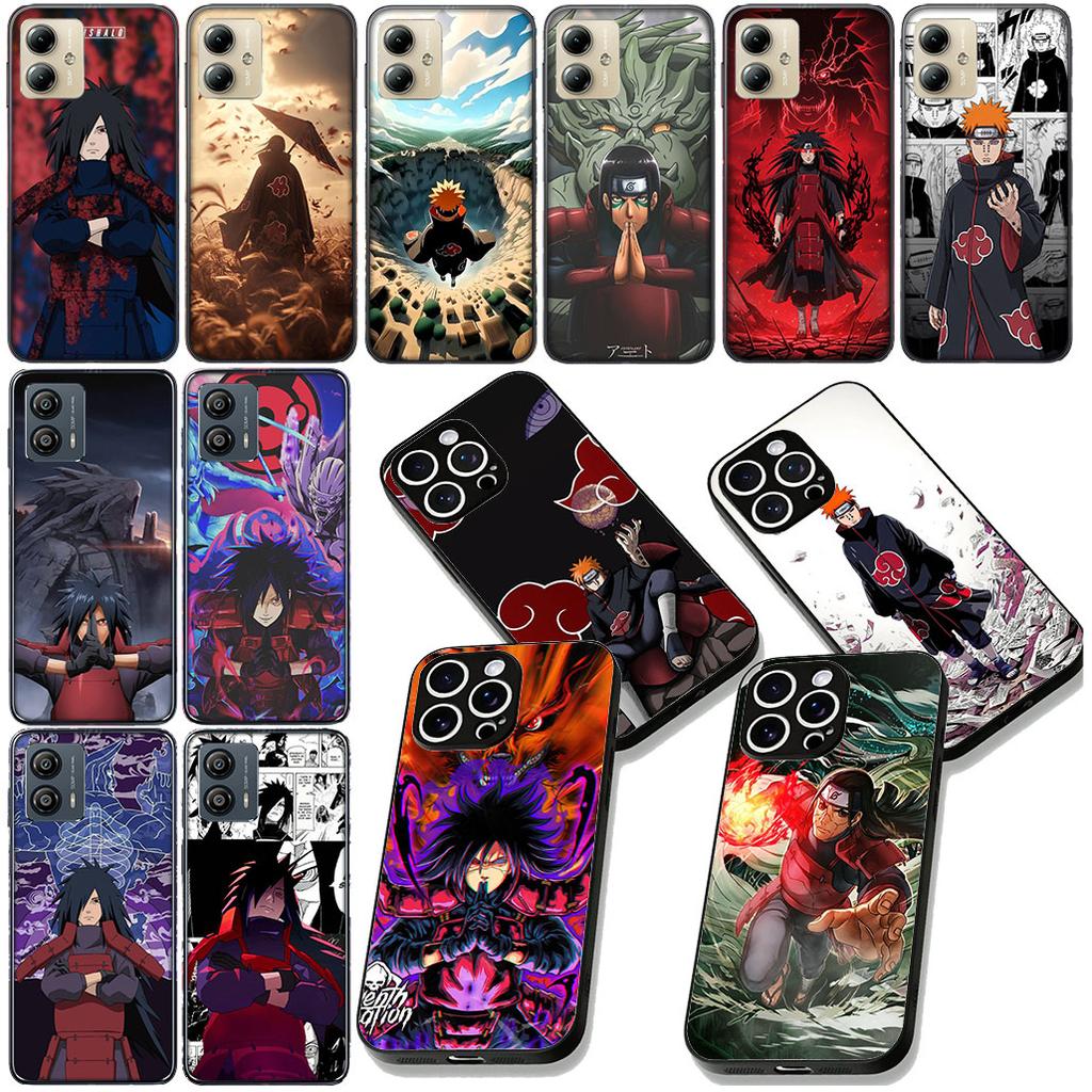 Uchiha Madaras Pain Akatsuki Narutos for Motorola Moto Edge 50 30 Fusion 40 NEO Ultra Pro G22 G23 G20 G35 G84 G13 G53 Phone Case