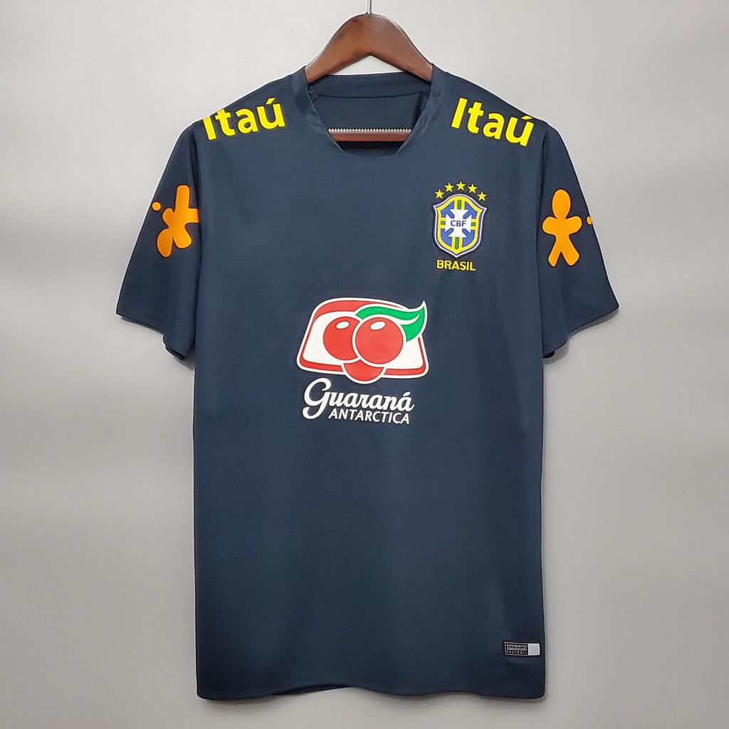 Fünf Sterne Brasilien Heim Auswärts 980204 Retro Trikot Nationalmannschaft Fan Edition Thailändischer Fußball