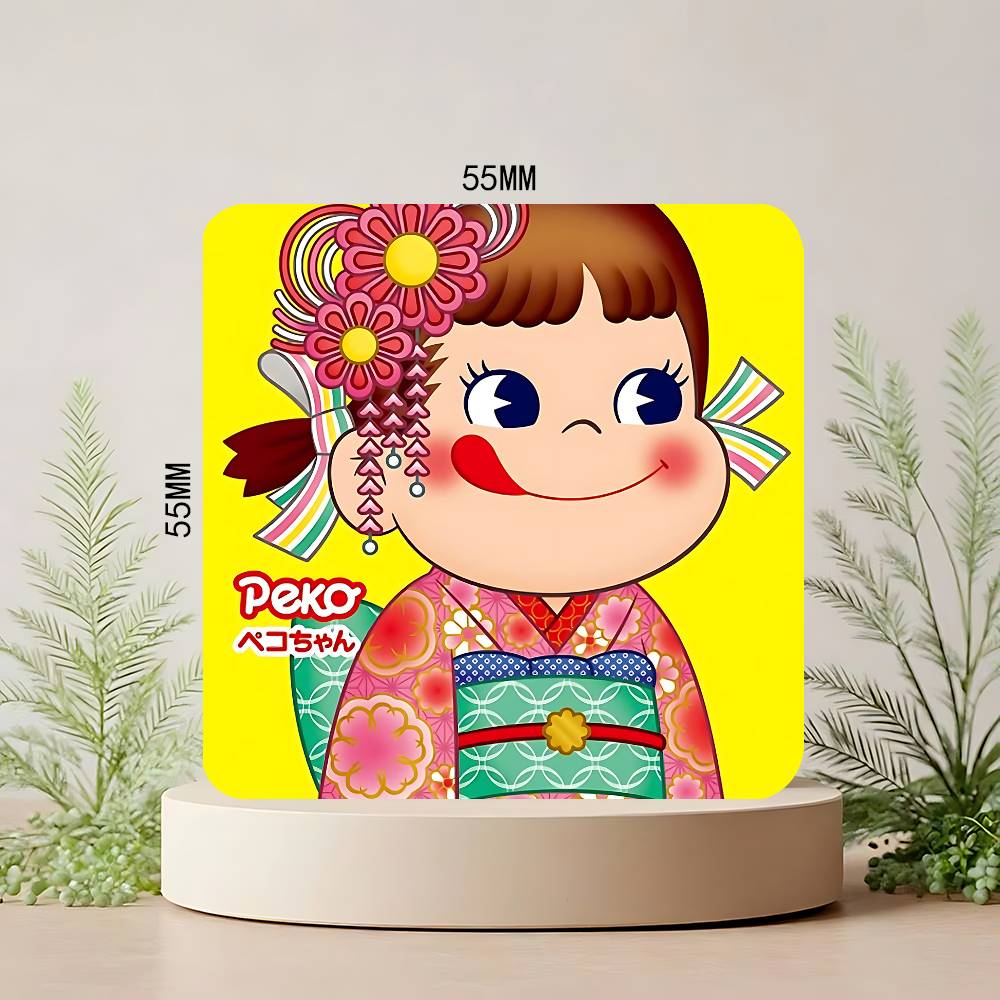 

F-Fujiya M-Milky Peko Chan Refrigerator Magnet Personalized Creative Magnetic Stickers With Magnets