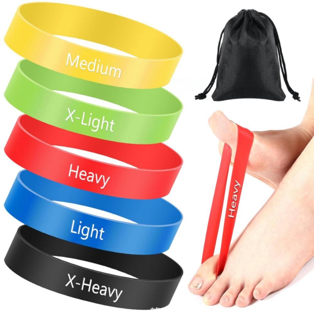 

5pcs Bunion Correction Toe Bands Hallux Valgus Alignment Toe Straightener Yoga Exercise 4