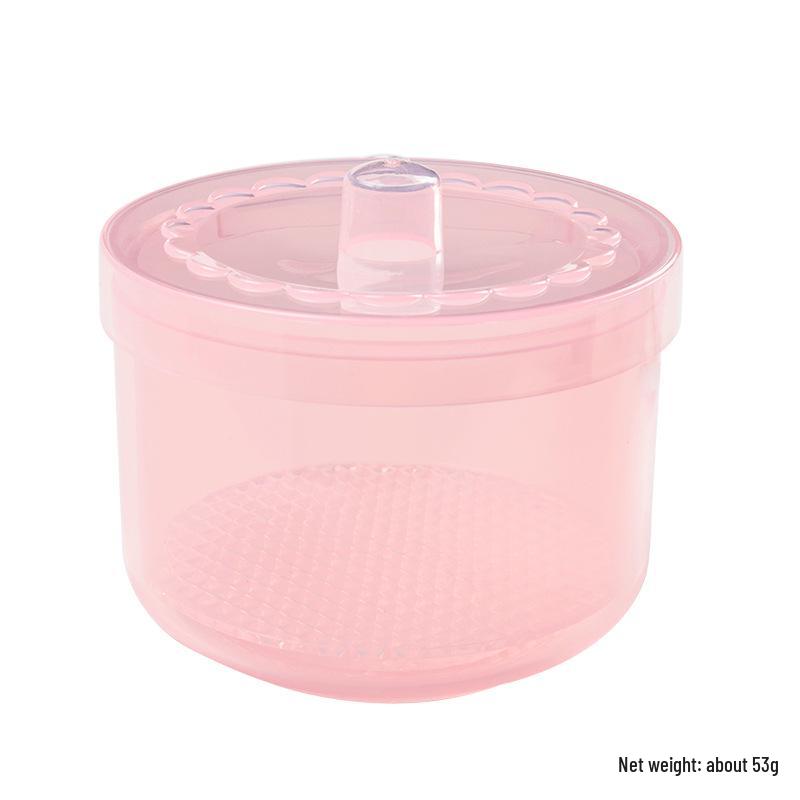 

Nail Drill Bit Disinfection Box with Dual-Layer Filter and Alcohol Immersion