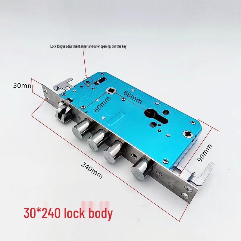 Yixiu 304 Stainless Steel Anti-Theft Door Lock Body