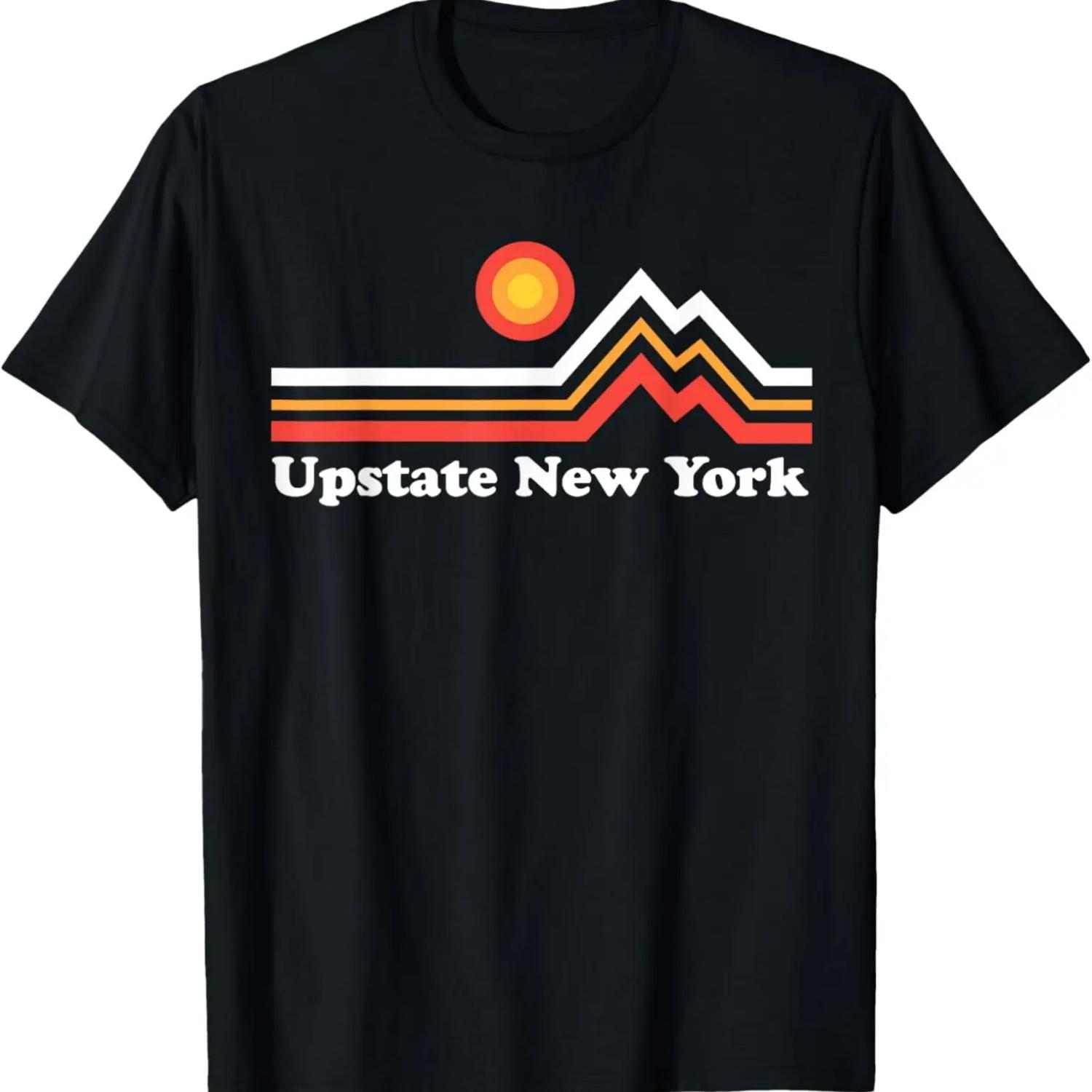 Upstate New York Mountains Upstate T-Shirt S
